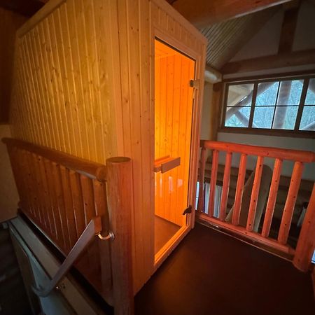 Unieke Houten Villa Met Sauna In Twente - 5P Den Ham Exteriör bild