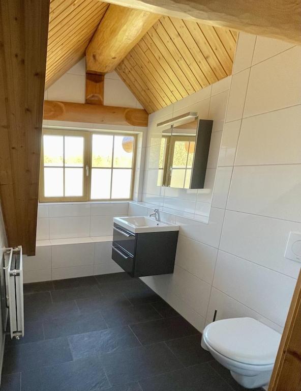 Unieke Houten Villa Met Sauna In Twente - 5P Den Ham Exteriör bild